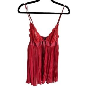 Victoria’s Secret Babydoll Sleep Lingerie Top Women’s Size Medium